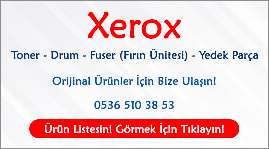 xerox toner, xerox drum, xerox fuser,